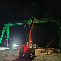Pont roulant monopoutre de type MH de 32 tonnes, classe A5, fiable pour les zones d'acier
