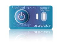 Étiquette indicatrice de temps et de température Timestrip PLUS 10°C, 8 heures/10°C, 48 heures/10°C, 7 jours