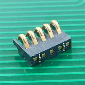 1,27 мм Шаг <span class=keywords><strong>2</strong></span> <span class=keywords><strong>3</strong></span> 4 5 6 Pin BC-21 SMT пружинный разъем батареи BC-21 серии LCP пластик Прочный для длительного использования - Product Image 6