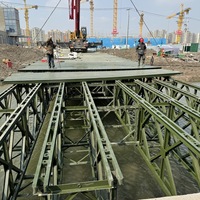 Pont préfabriqué en acier de Bailey Bridge de construction rapide de haute qualité chinoise