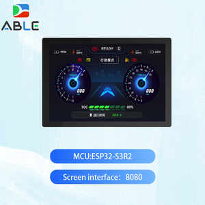 หน้าจอสัมผัส HK Able ขนาด 4.3 นิ้ว ความละเอียด 480x272 IPS TFT LCD พร้อมบอร์ดพัฒนาโมดูล ESP32-S3 MCU สำหรับสมาร์ทโฮม HMI และสมาร์ทคอนโซล - Product Image 5