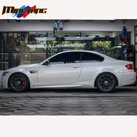 PP plastik M3 bumper mobil bumper depan rok samping upgrade 3 Seri E90 aksesoris E92 kit tubuh untuk BMW E90 E92 bodykit 05-12