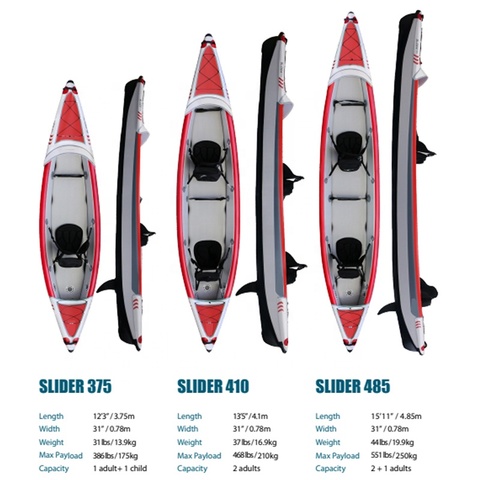PF Fishing Ocean Kayak Professional Single Folding Canoe Kayak Speed Ocean Fishing Kayak Boat