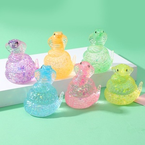 Juguete de Silicona con Forma de Serpiente de Maltosa para Aliviar el Estrés de los Trabajadores de Oficina, Estudiantes y Niños, Juguete de Ocio - Product Image 1