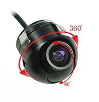 Caméra de recul étanche 18.5mm HD 170 degrés grand Angle petite Mini caméra de recul universelle cachée pour voiture