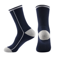 Chaussettes mi-mollet en laine mérinos d'hiver, épaisses, thermiques, chaudes, antidérapantes, respirantes pour le ski, pour hommes et femmes