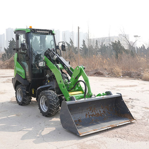 ERW1525E Chargeuse frontale électrique compacte de 1,5 tonne, chargeuse sur pneus à batterie pour l'agriculture et la construction - Product Image 5