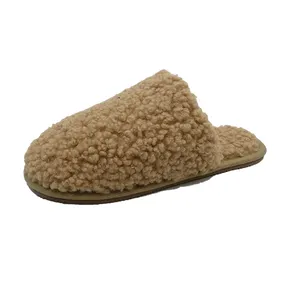 HEVA Frauenhaus Hausschuhe Indoor Fuzzy Fluffy Furry Gemütliches Zuhause Schlafzimmer Bequem Winter Niedlich Warme Outdoor-Schuhe