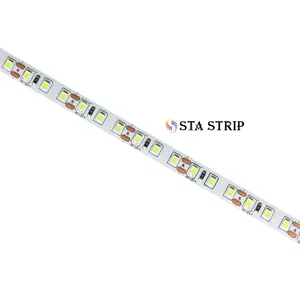 STRIP STA DC12V 24V 2700K 3000K 4000K 6000K harga grosir 9.6W/M 2835 Strip LED Super terang untuk rumah