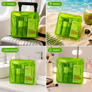 <span class=keywords><strong>Bolsas</strong></span> <span class=keywords><strong>de</strong></span> Maquillaje Transparentes, <span class=keywords><strong>Bonitas</strong></span> y Modernas, Bolsa <span class=keywords><strong>de</strong></span> Cosméticos <span class=keywords><strong>de</strong></span> Viaje con Diseño Láser, Bolsa Organizadora para Brochas <span class=keywords><strong>de</strong></span> <span class=keywords><strong>Aseo</strong></span>, Estuche Necesario para Maquillaje - Product Image 2