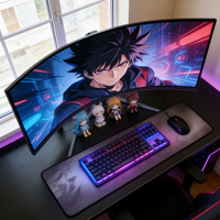 Moniteur grand écran Rebekah Factory 34 pouces LCD LED pour PC, moniteurs OEM ODM incurvés sans bordure, professionnels, 2K 4K, pour jeux
