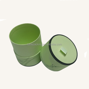 Impreso personalizado respetuoso con el medio ambiente reciclable biodegradable cilindro de papel de cartón cosmético de embalaje a granel polvo suelto aceite esencial - Product Image 5