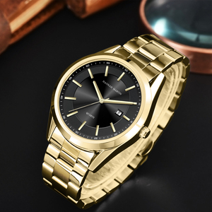 HANNAH MARTIN Montres de Luxe <span class=keywords><strong>Homme</strong></span> à Bracelet en <span class=keywords><strong>Acier</strong></span> Inoxydable, Logo Personnalisé, Mouvement à Quartz Japonais, Montres Simples du Fabricant - Product Image 3