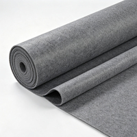 Bester Preis 1-2mm Roter Teppich für Hochzeiten und Veranstaltungen, Nadelfilzmaschinengefertigt, Rutschfest, Einweg-Teppichrolle