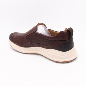 Mocassins en <span class=keywords><strong>cuir</strong></span> sur mesure pour hommes – Chaussures de créateur à enfiler - Product Image 5