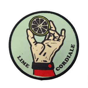Ensemble de badges brodés en chenille multicolores personnalisables, patchs de logo tissés de dessins animés en dentelle pour chapeaux, clubs scolaires, souvenirs d'événements - Product Image 2