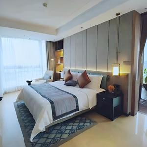 Set di Mobili per Camere d'Albergo Moderni in Vera Pelle di Alta Qualità |   Design Personalizzato per Suite di <span class=keywords><strong>Hotel</strong></span> di Lusso a 5 Stelle - Product Image 1