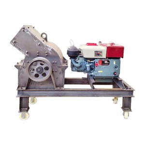 Concasseur à marteaux à moteur AC bleu haute rigidité pour le concassage de pierres et le traitement des déchets de construction - Product Image 5