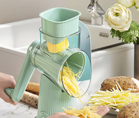 Multifunctioneel Groentesnijder Handroller Keuken Artefact Handig Pp Plastic Groothandel Groente Snijgereedschap