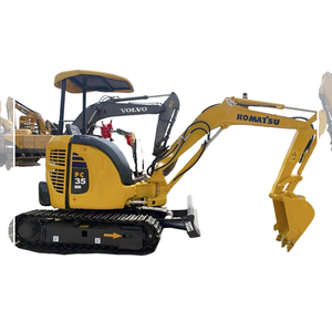 Pelle hydraulique sur chenilles PC35 d'occasion en bon état Mini-pelle agricole PC35MR-2 Komatsu Machines de construction PC35MR Hotsell - Product Image 1