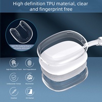 Convient aux écouteurs montés sur la tête PodsMax1/2, ensemble de protection transparent pour écouteurs, ensemble de trois pièces