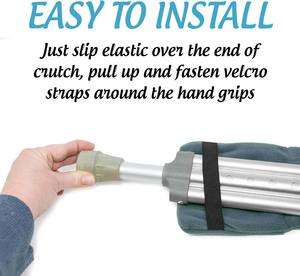 ไม้เท้าคุณภาพสูง ตัวอย่างสินค้าฟรี ดีไซน์อะลูมิเนียมอัลลอยด์ กันลื่น แข็งแรง สำหรับผู้สูงอายุและผู้พิการ ปรับระดับได้ พร้อมกระเป๋า - Product Image 4