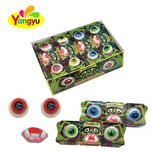 Novedad: Caja de exhibición de dulces de goma suaves con forma de dientes de monstruo de Halloween, venta al por mayor a granel - Product Image 1