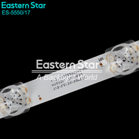 Bande de rétroéclairage LED ES-5550/17 JL.D550H1330-303AS-M_V01 pour téléviseur LCD JVCI Funaii 55'' – Barre de rétroéclairage de remplacement pour TV