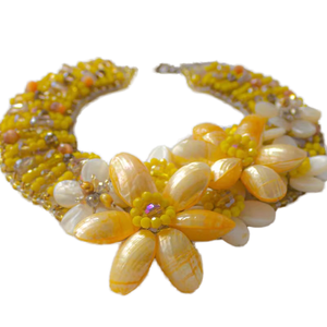 Shell Series Collar Oro Lated Sea Shell Colgante Collar Bali-Shell-collar - Product Image 1