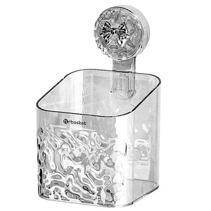 Orbasket Suction Mounted <b>Storage</b> <b>Basket</b> <b>Rectangular</b> 12 In Width Durable Bathroom Shelves - Product Image 5