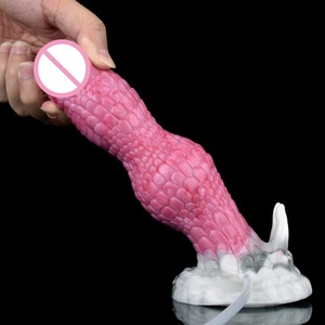 YOCY Silicone Fantasy Fire Kylin Squirting Penis Large Ejaculation <b>Dildo</b> With Sucker Spray Liquid Sex Toys for Women Men - Product Image 5