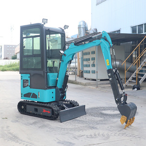 Nouvelle mini-excavatrice de 1 tonne avec moteur Kubota, mini-pelleuse domestique, micro-excavatrice, mini-excavatrice compacte, prix de gros - Product Image 5