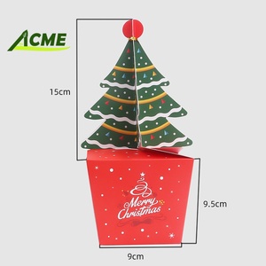 <span class=keywords><strong>2025</strong></span> Bán Buôn Mới Được Thiết Kế Sang Trọng Giáng Sinh Hình Cây Có Thể Gập Lại Hộp Quà Tặng Hộp Giấy Nhẫn Tùy Chỉnh Hộp Giấy Cho Và Kẹo - Product Image 6