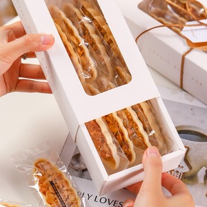Cajas de Panadería al por Mayor del Fabricante, Embalaje Biodegradable de Grado Alimenticio, Elegantes Cajas de Cartón Color Marfil con Ventana - Product Image 2