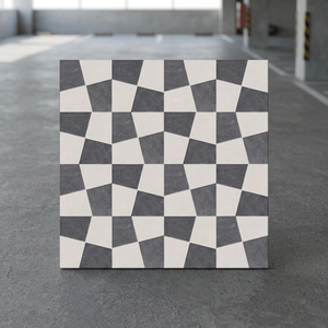 Carreaux de parking en porcelaine antidérapants de qualité supérieure 400x400mm 12mm, imperméables, pour sols extérieurs de centres commerciaux - Product Image 4
