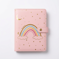 Couverture en cuir personnalisée pour agenda mensuel femme, reliure spirale, pages avec index, impression