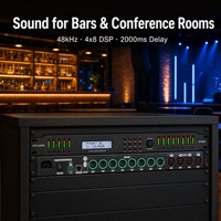 Processeur audio numérique 4 entrées 8 sorties