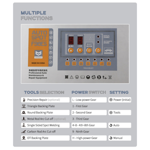 Mô hình 90E trắng tự động tấm kim loại cơ thể sửa chữa thiết bị Dent puller tại chỗ thợ hàn máy và ô tô SPOTTER Công cụ Hàn - Product Image 4
