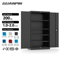 Armoire à outils en acier robuste avec serrure - Rangement industriel durable pour atelier et garage