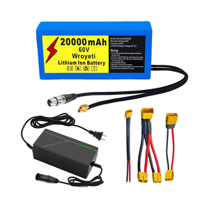 60V 20Ah XT60 XT90 Conector 3A Cargador Anderson Conector 200-2000W Bicicletas eléctricas Motor XT60 Batería de iones de litio - Product Image 5