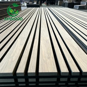 Panneau mural acoustique en placage de <span class=keywords><strong>bois</strong></span> technique XHWOOD, design <span class=keywords><strong>large</strong></span> et étroit, vente chaude - Product Image 2