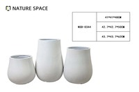 Pot de fleurs moderne en fibre de verre, vente en gros d'usine, pour jardin - Écologique, durable, utilisation extérieure/intérieure