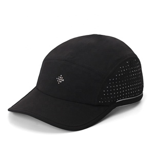 Tùy Chỉnh 5 Bảng Điều Chỉnh Chạy Hat Linh Hoạt Brim Nhanh Chóng Làm Khô Thể Thao Cap Lưới Phẳng Brim Câu Cá Camper Hat Snapback - Product Image 1