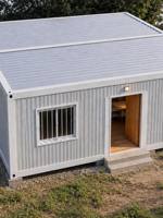 Maisons conteneurs modulaires préfabriquées démontables portables de 20 pieds pour chambre à coucher, structure de maison préfabriquée