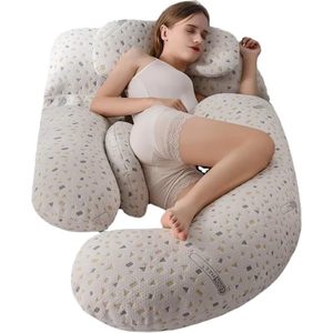 SKY-TOUCH Cómodo lado Dormir Cintura Vientre Almohada Soporte para Mujeres Embarazadas Piernas y Abdomen para Dormir de Lado - Product Image 5