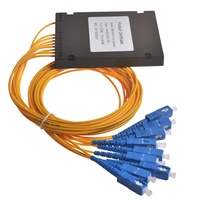 1X8 SC APC Lgx caja Plc de fibra óptica de modo único lgx módulo PLC Splitter