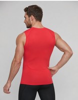 Débardeur Homme Premium Sans Manches Coupe Ajustée Élastique Séchage Rapide Respirant Vêtement de Sport Personnalisé Impression Logo OEM