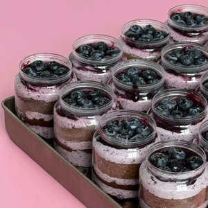 กระป๋อง PET ใสสำหรับอาหาร ขนาด 250 มล. 350 มล. 500 มล. พร้อมฝา PET ปลอดสาร BPA ปิดผนึกแบบดึงแหวน สำหรับเค้กและของหวาน - Product Image 4