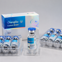 Emballage personnalisé de peptides en flacons de 3 ml et 10 ml BL-126, conception d'étiquettes et de boîtes pour flacons de 10 ml, étiquettes et boîtes en papier pour flacons de peptides de 3 ml Rreta