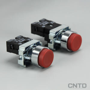 CNTD Changde Electric CB2-BLZ42 Self-Locking/Self-Resetting Push <b>Button</b> Switch with Convex Head and Indicator Light - Product Image 5